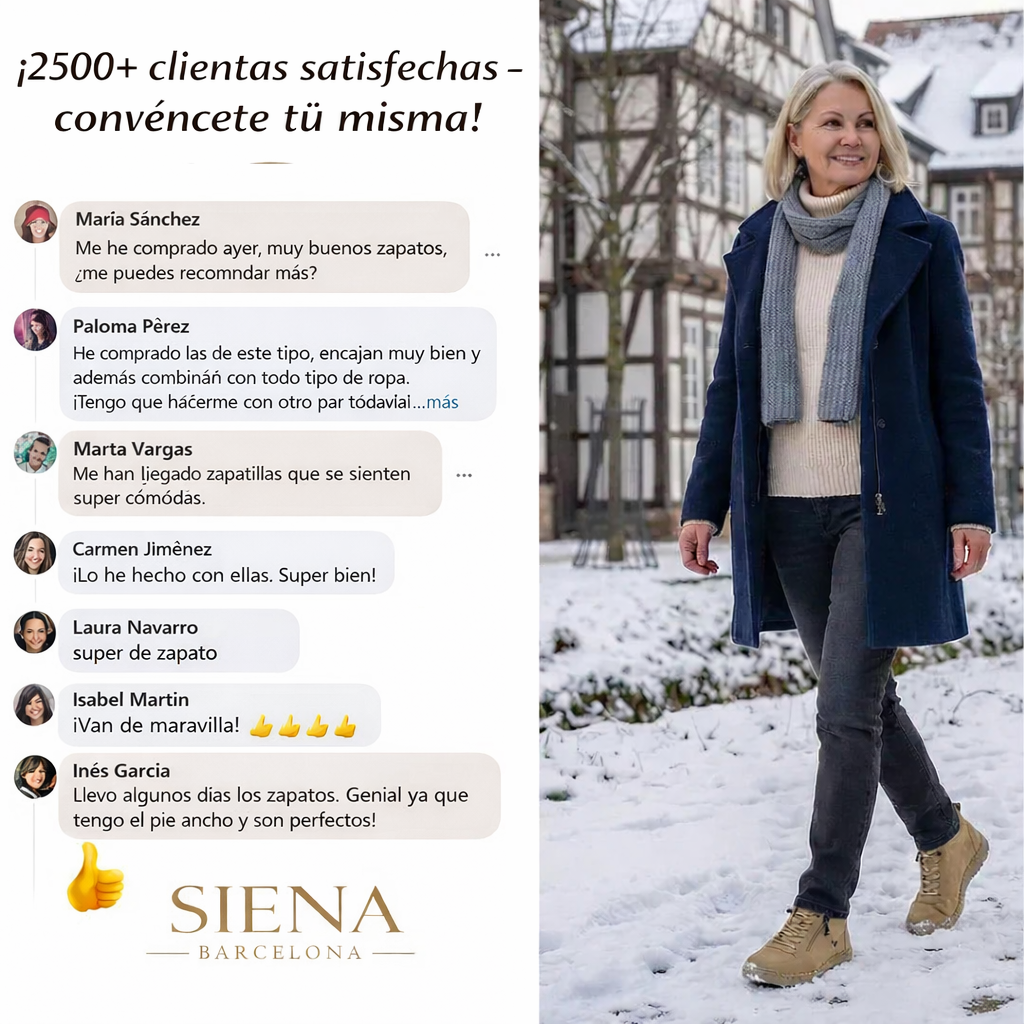 Milena™ – Zapatillas ortopédicas cómodas + Cremallera