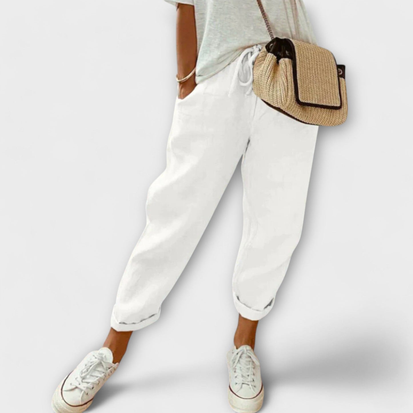 Bibian™ - Pantalones de Lino Modernos y Casuales