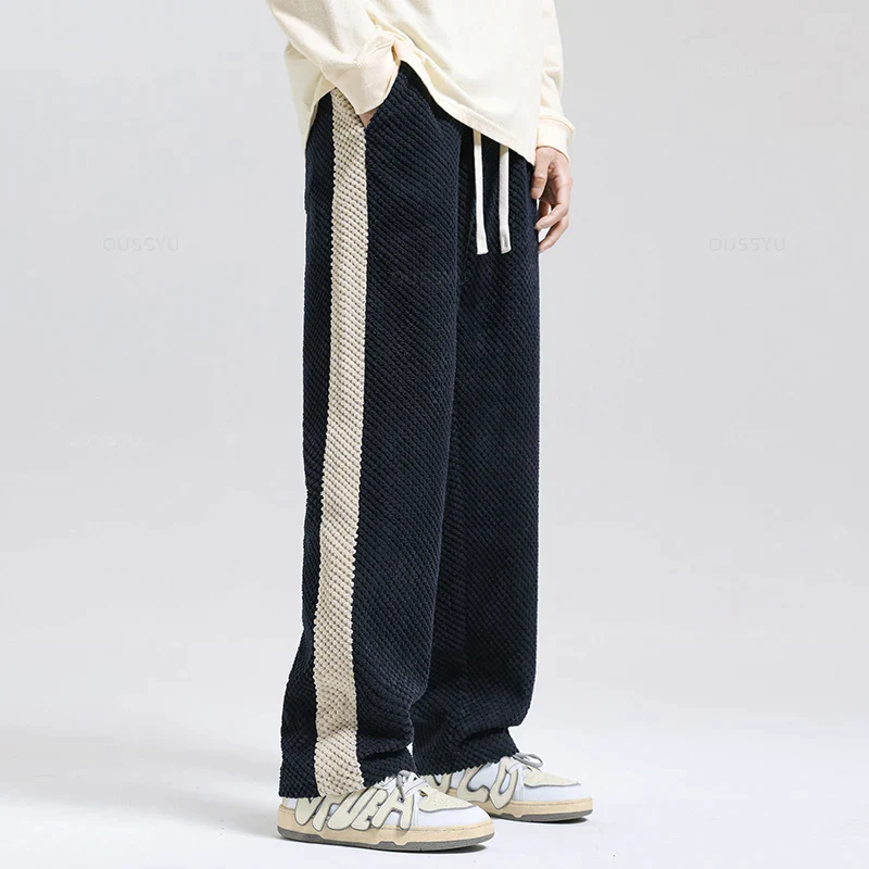 Elio™ | Pantalones de Chándal de Cordón con Patrón Gofre