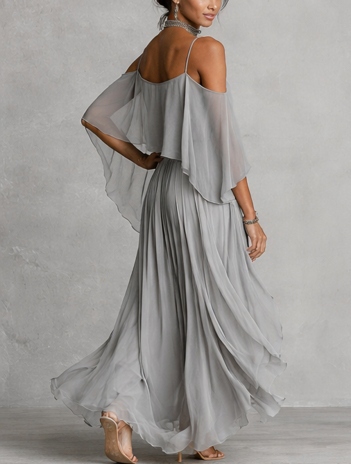 Isabela™ - Conjunto Gris con Top y Pantalón