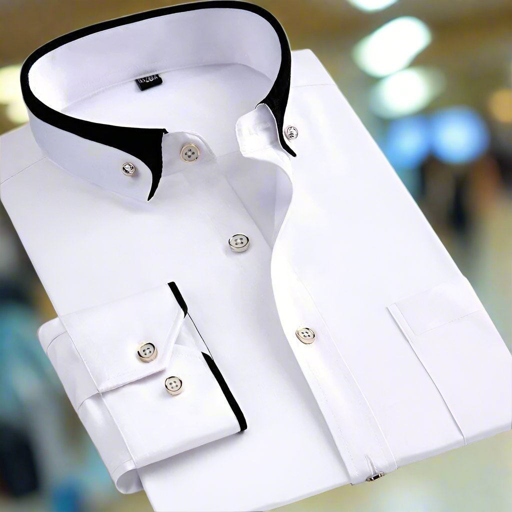 Enzo | Camisa Clásica de Manga Larga