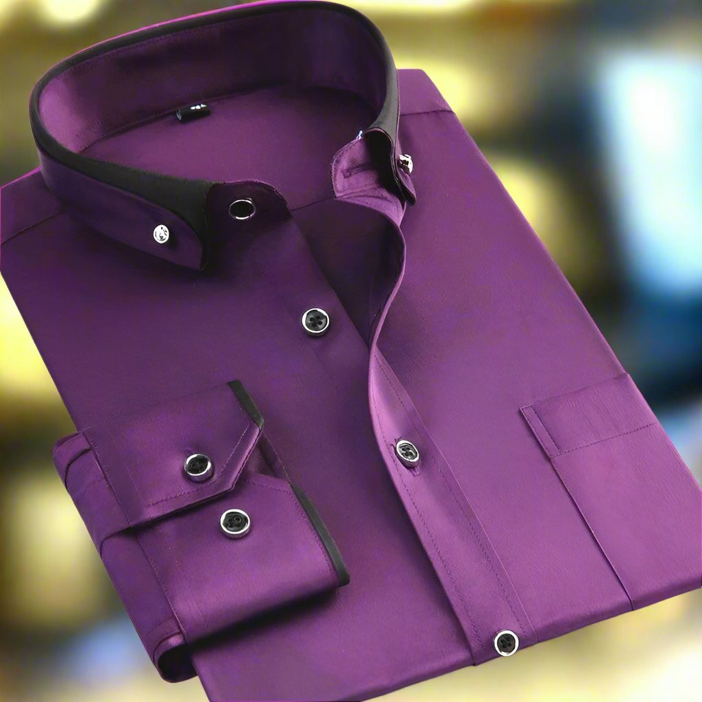 Enzo | Camisa Clásica de Manga Larga
