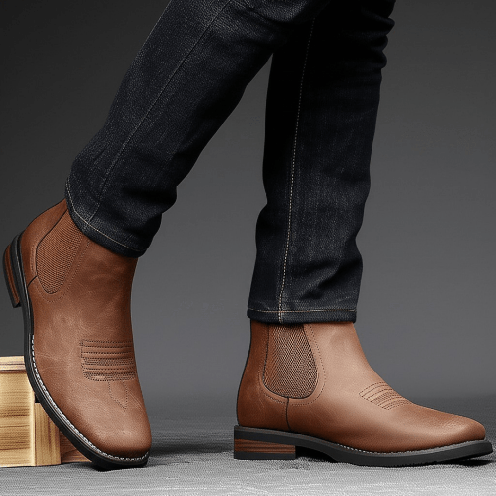 Carles | Bota Alta Elegante de Caballero