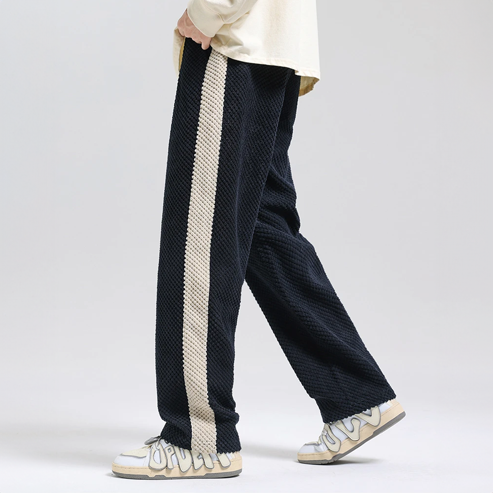 Elio™ | Pantalones de Chándal de Cordón con Patrón Gofre