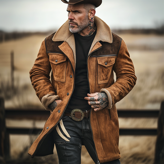 Verrati™ | Chaqueta de exterior para hombre de piel de cordero