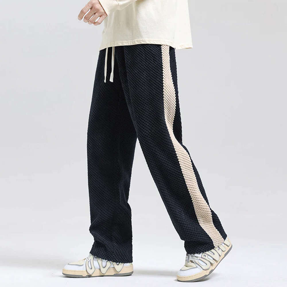 Elio™ | Pantalones de Chándal de Cordón con Patrón Gofre