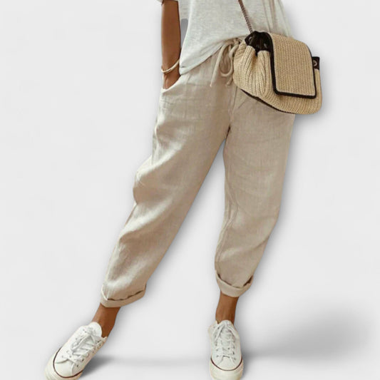 Bibian™  - Pantalones de Lino Modernos y Casuales