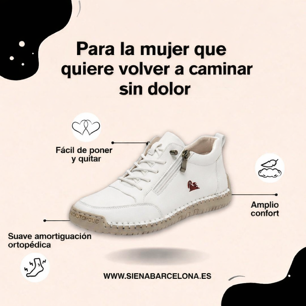 Milena™ – Zapatillas ortopédicas cómodas + Cremallera