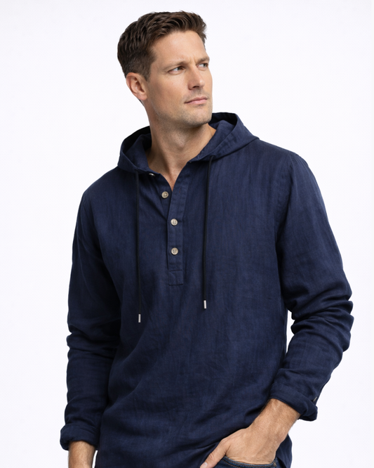 Gael™ | Sudadera de Lino con Capucha