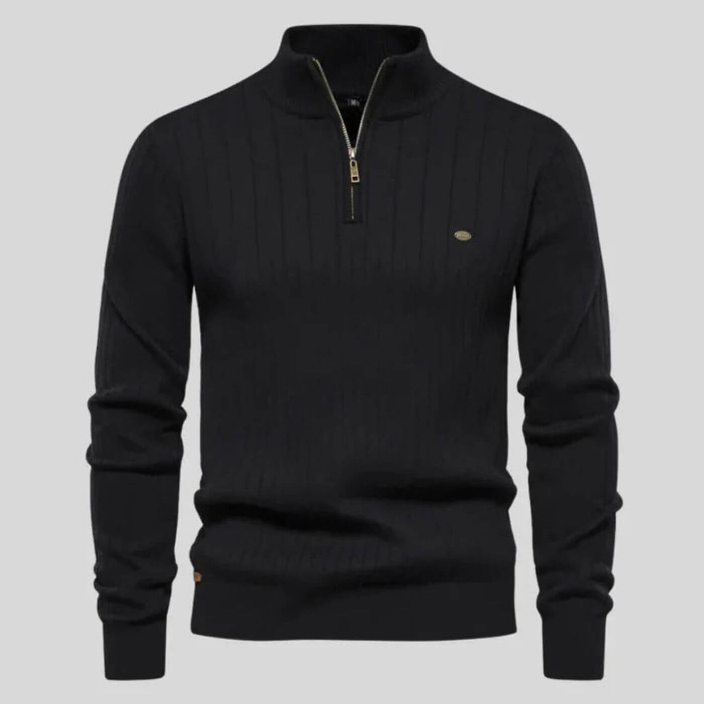 Lino | Jersey de Media Cremallera