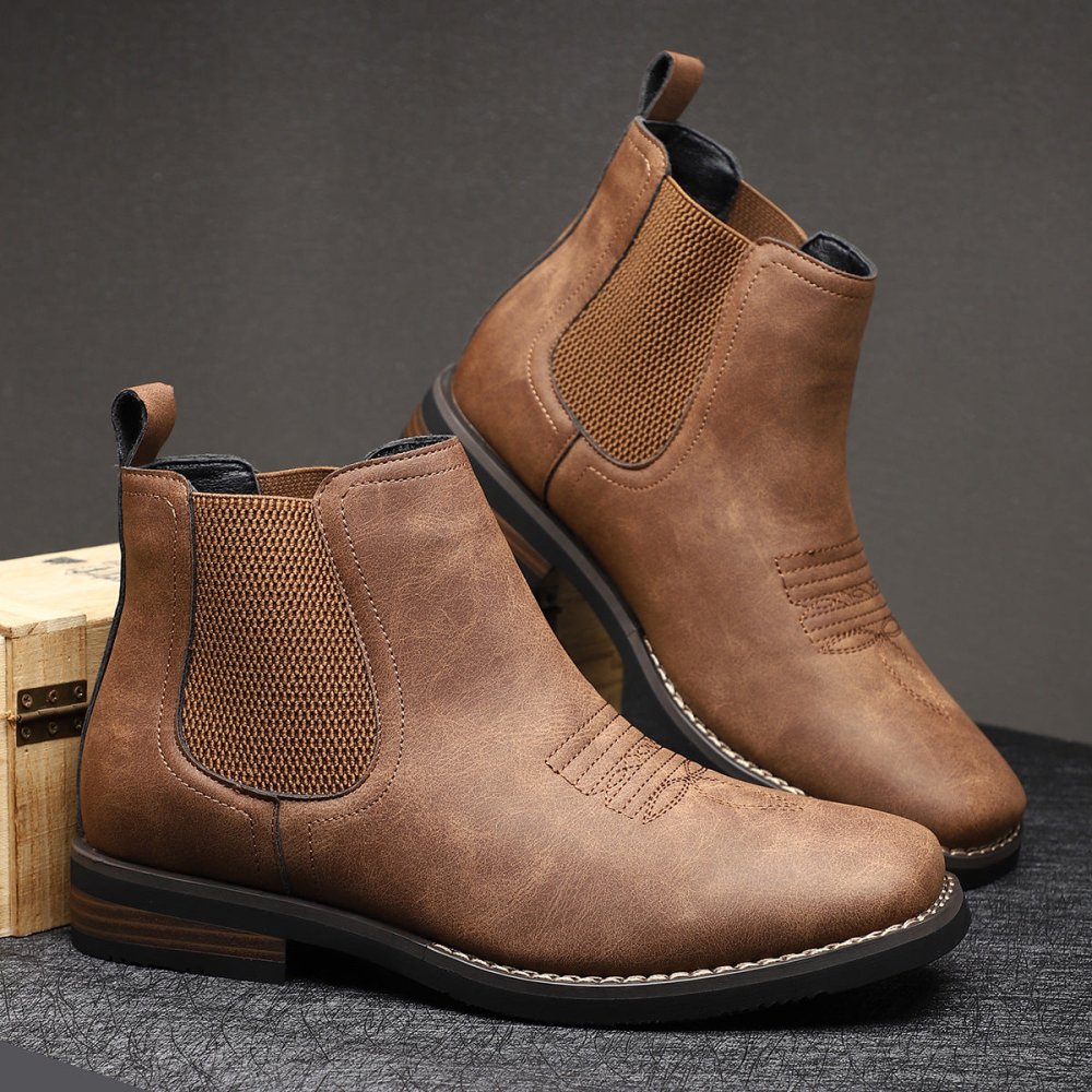 Carles | Bota Alta Elegante de Caballero