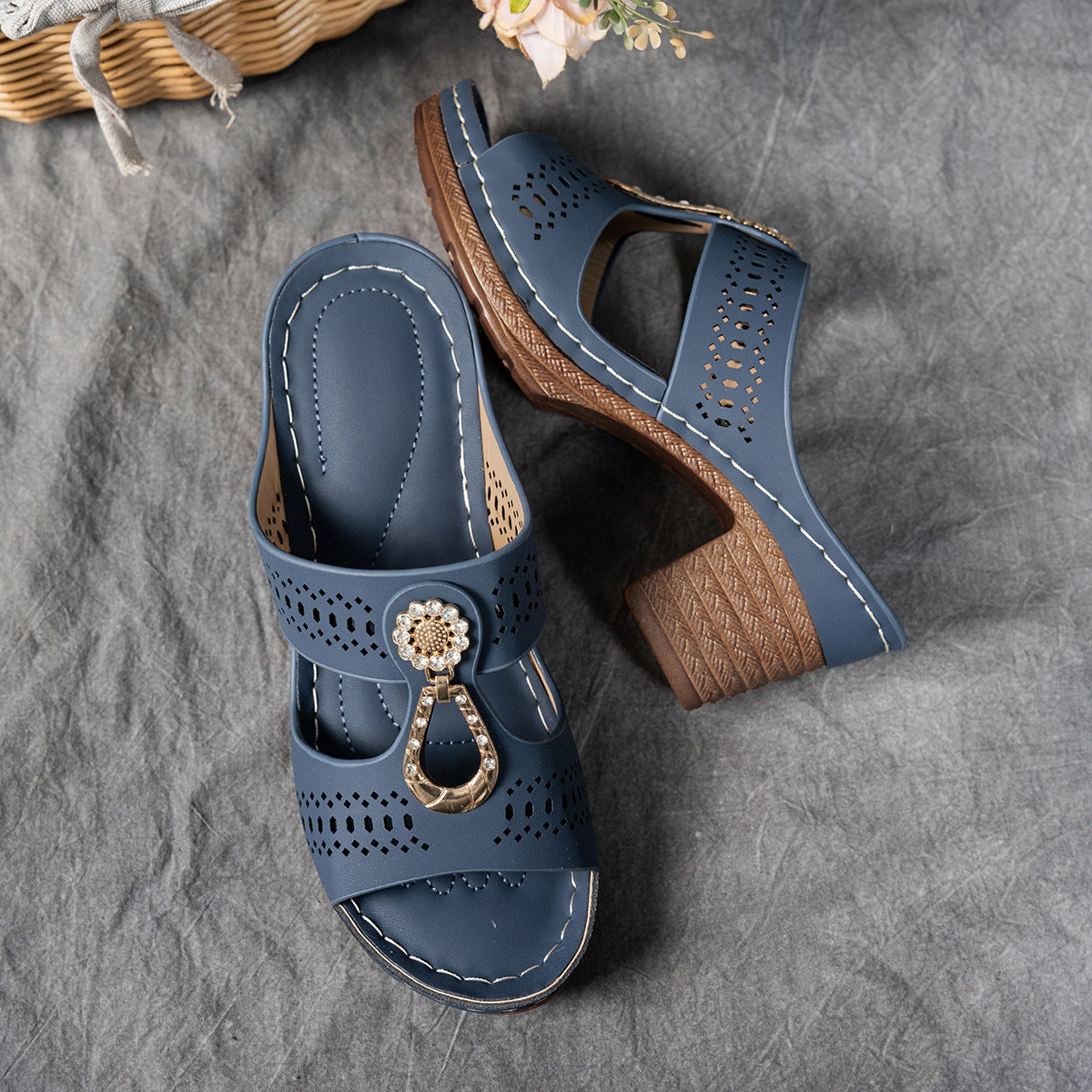 Elara™ | Sandalias de Confort con Tacón Alto