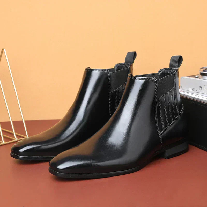 Patrick™  | Botines de cuero sintético