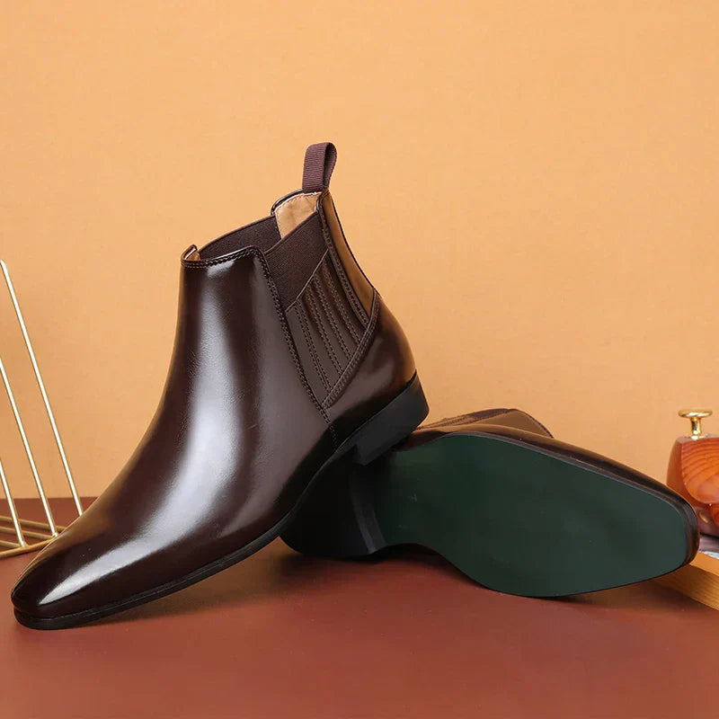 Patrick™  | Botines de cuero sintético