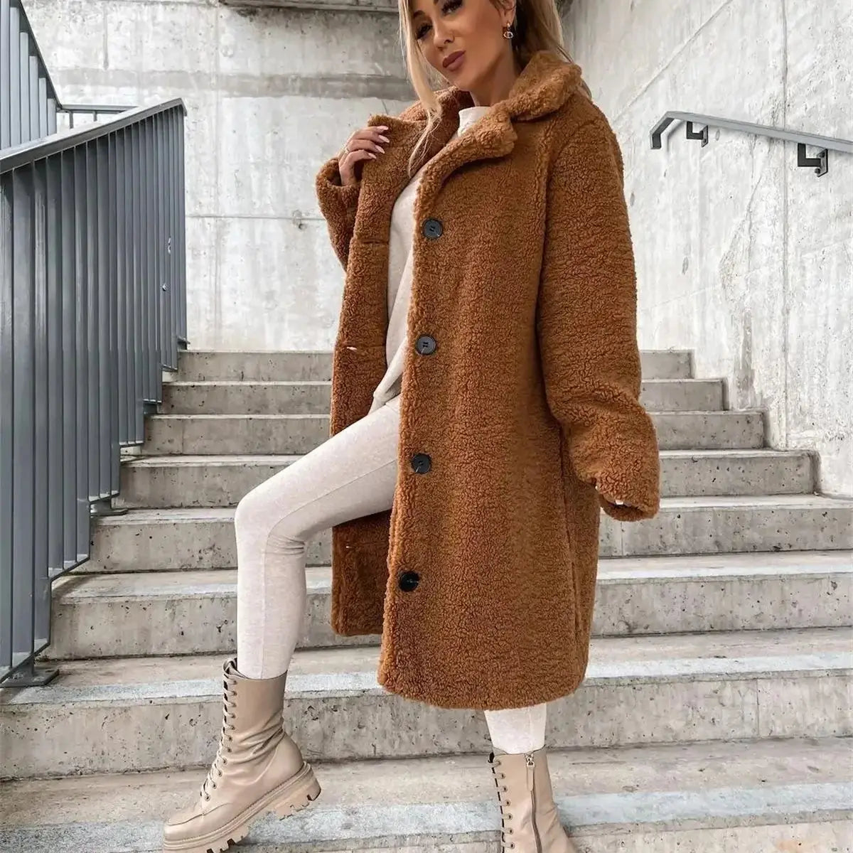 JESSICA™  | Abrigo de Peluche Teddy Acogedor