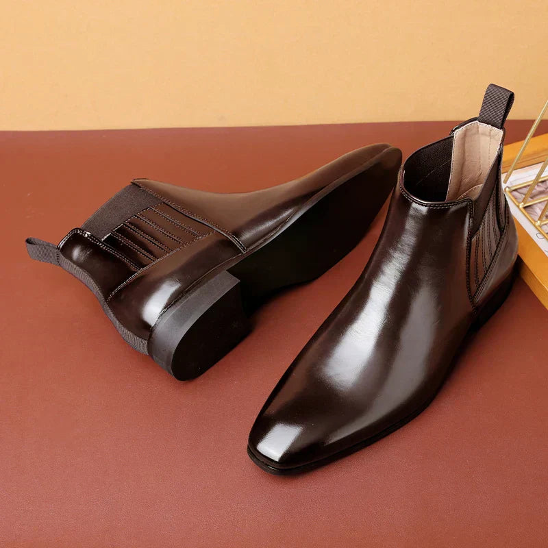 Patrick™  | Botines de cuero sintético