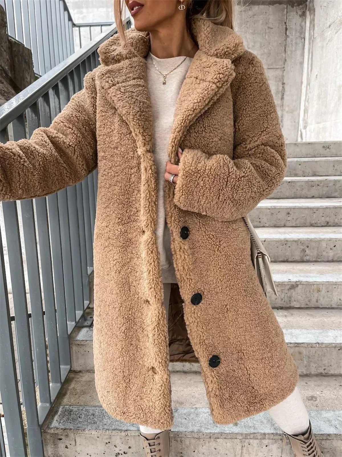 JESSICA™  | Abrigo de Peluche Teddy Acogedor