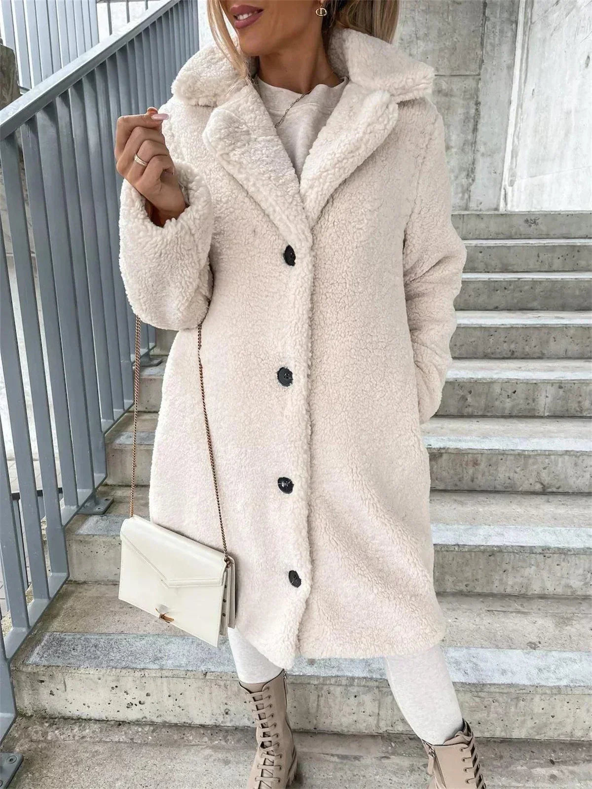 JESSICA™  | Abrigo de Peluche Teddy Acogedor