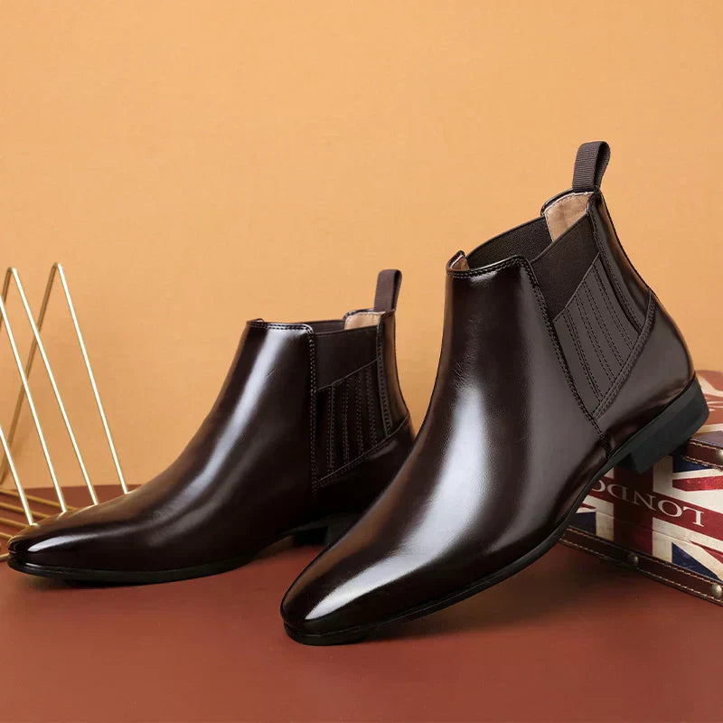 Patrick™  | Botines de cuero sintético