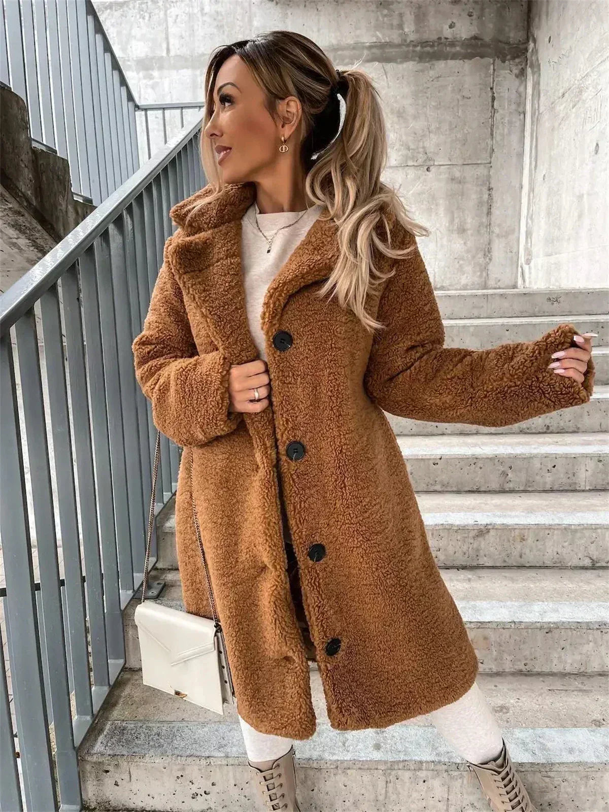 JESSICA™  | Abrigo de Peluche Teddy Acogedor