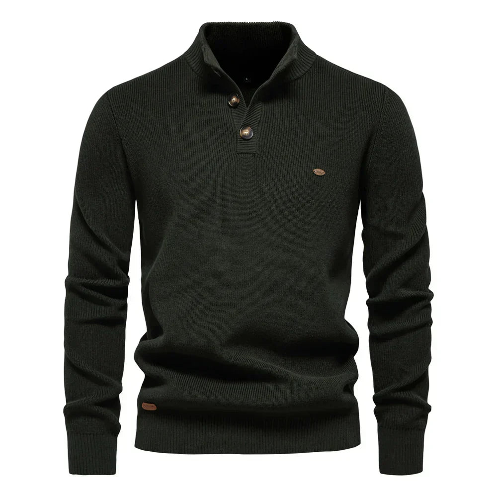 Lucas | Jersey Elegante de Botón