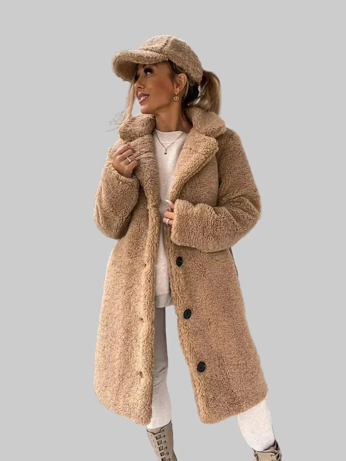 JESSICA™  | Abrigo de Peluche Teddy Acogedor