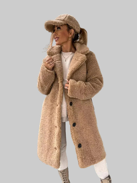 JESSICA™  | Abrigo de Peluche Teddy Acogedor