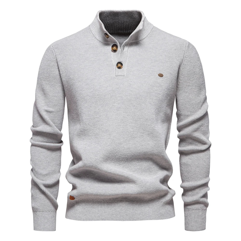 Lucas | Jersey Elegante de Botón