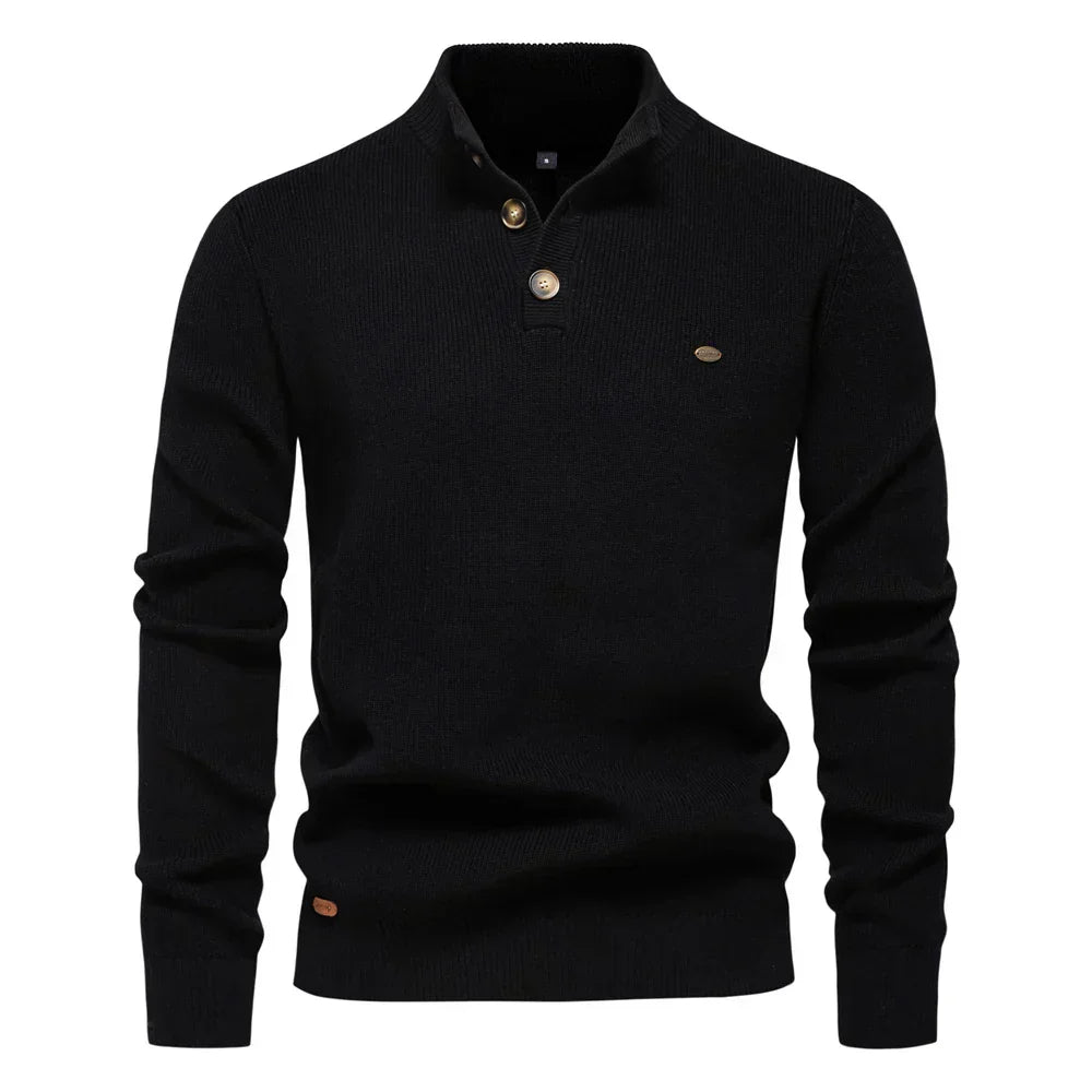 Lucas | Jersey Elegante de Botón