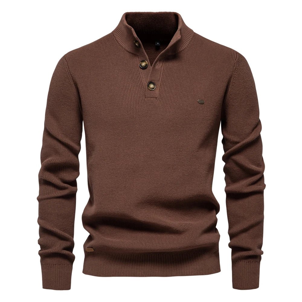 Lucas | Jersey Elegante de Botón