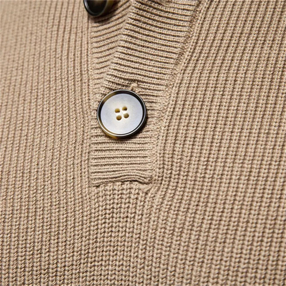 Lucas | Jersey Elegante de Botón
