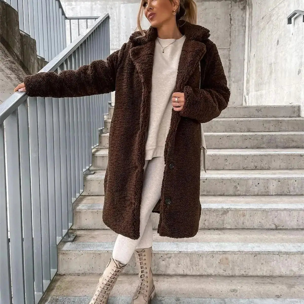 JESSICA™  | Abrigo de Peluche Teddy Acogedor