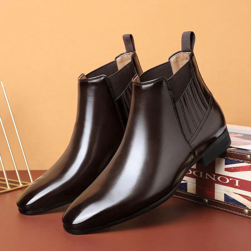 Patrick™  | Botines de cuero sintético