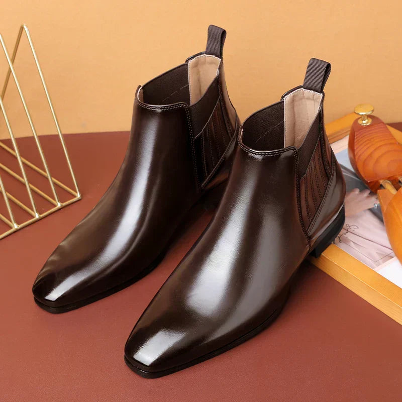 Patrick™  | Botines de cuero sintético