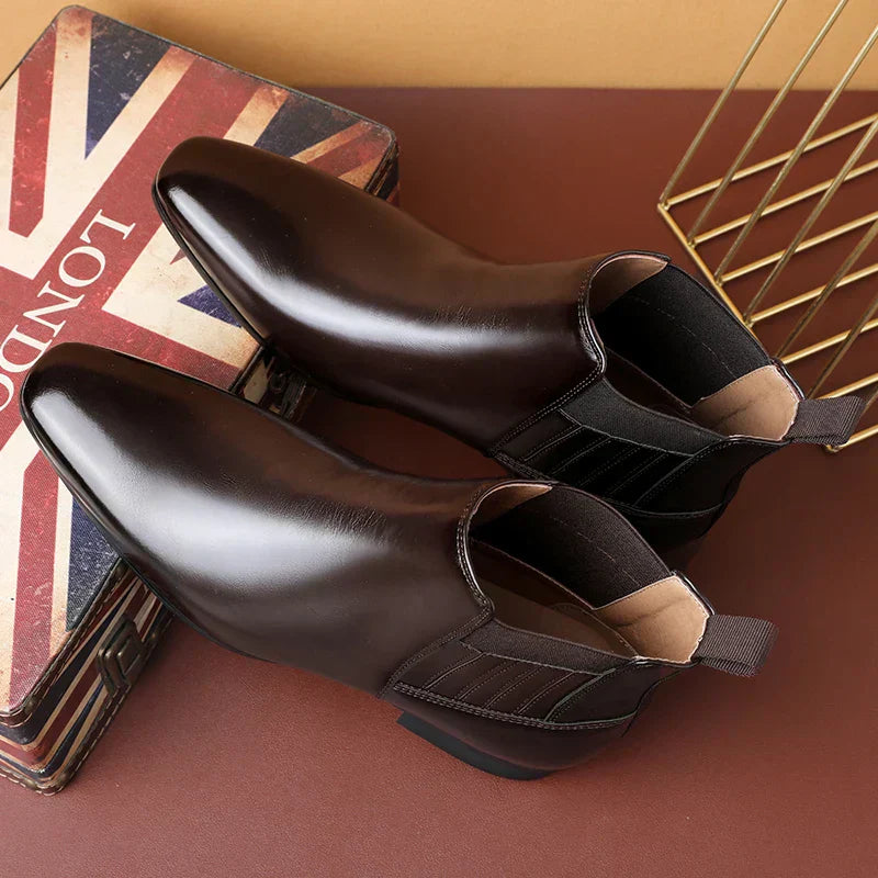 Patrick™  | Botines de cuero sintético
