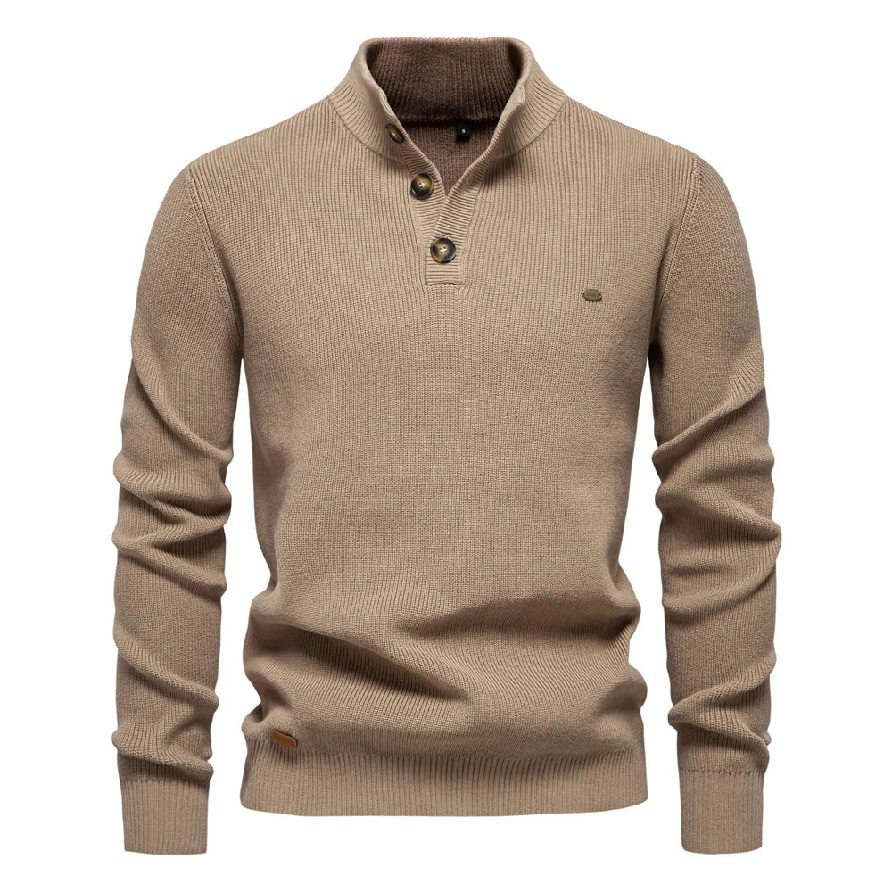 Lucas | Jersey Elegante de Botón