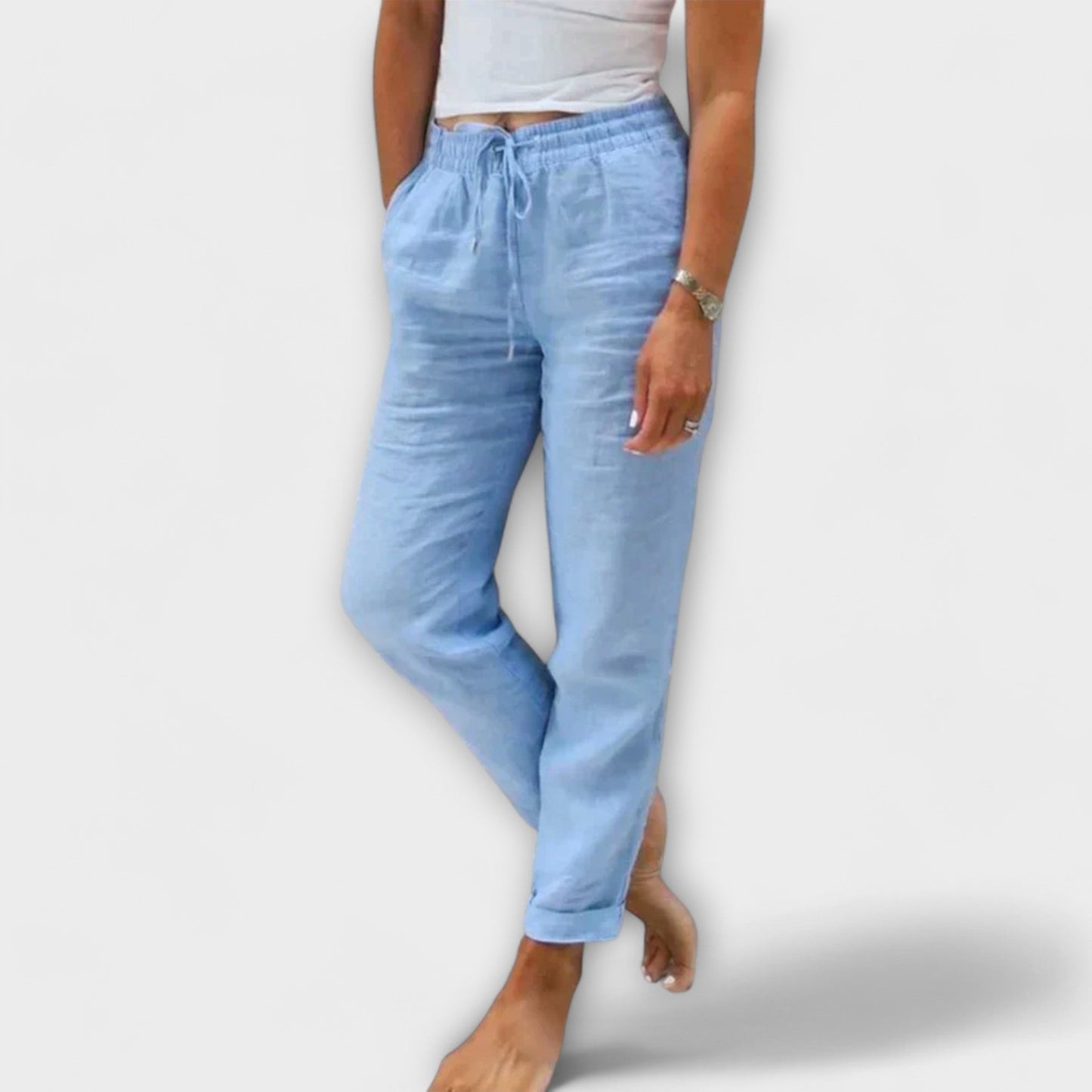 Steisy™  - Pantalón Ligero de Lino