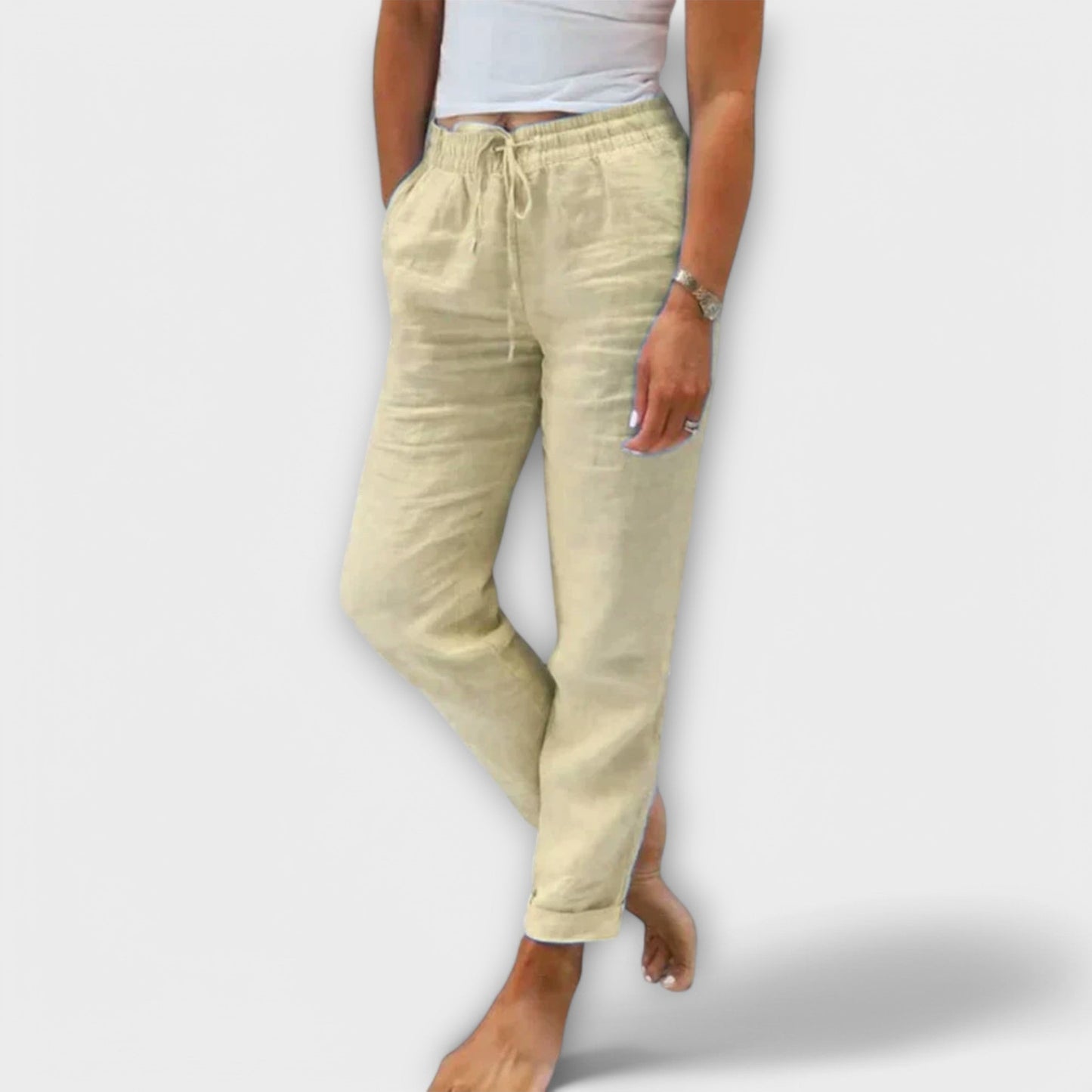 Steisy™  - Pantalón Ligero de Lino