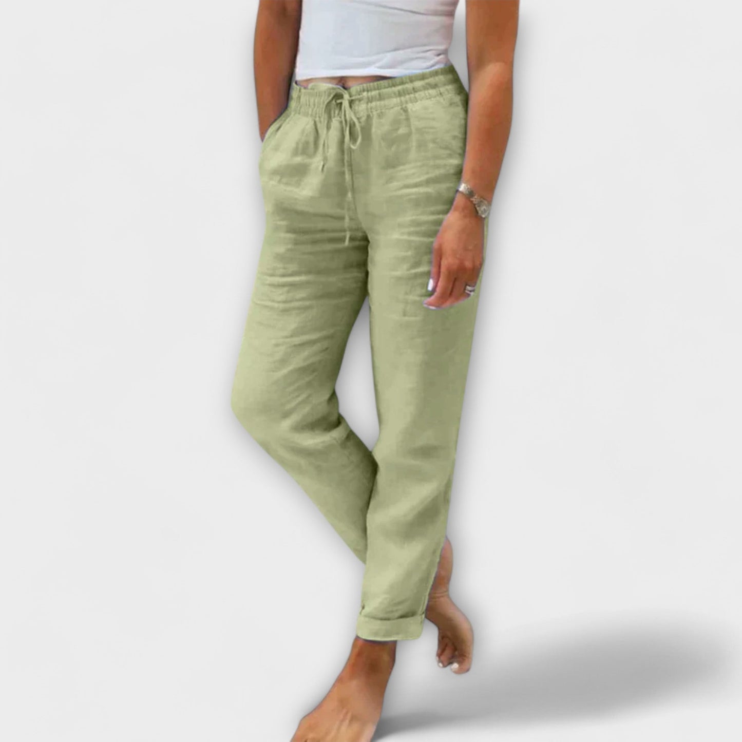 Steisy™  - Pantalón Ligero de Lino