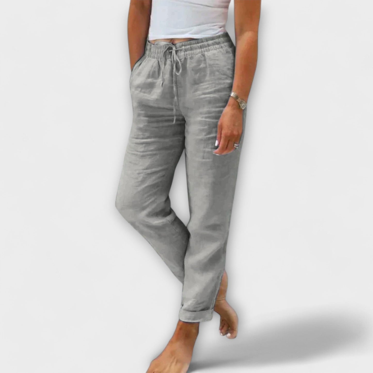 Steisy™  - Pantalón Ligero de Lino