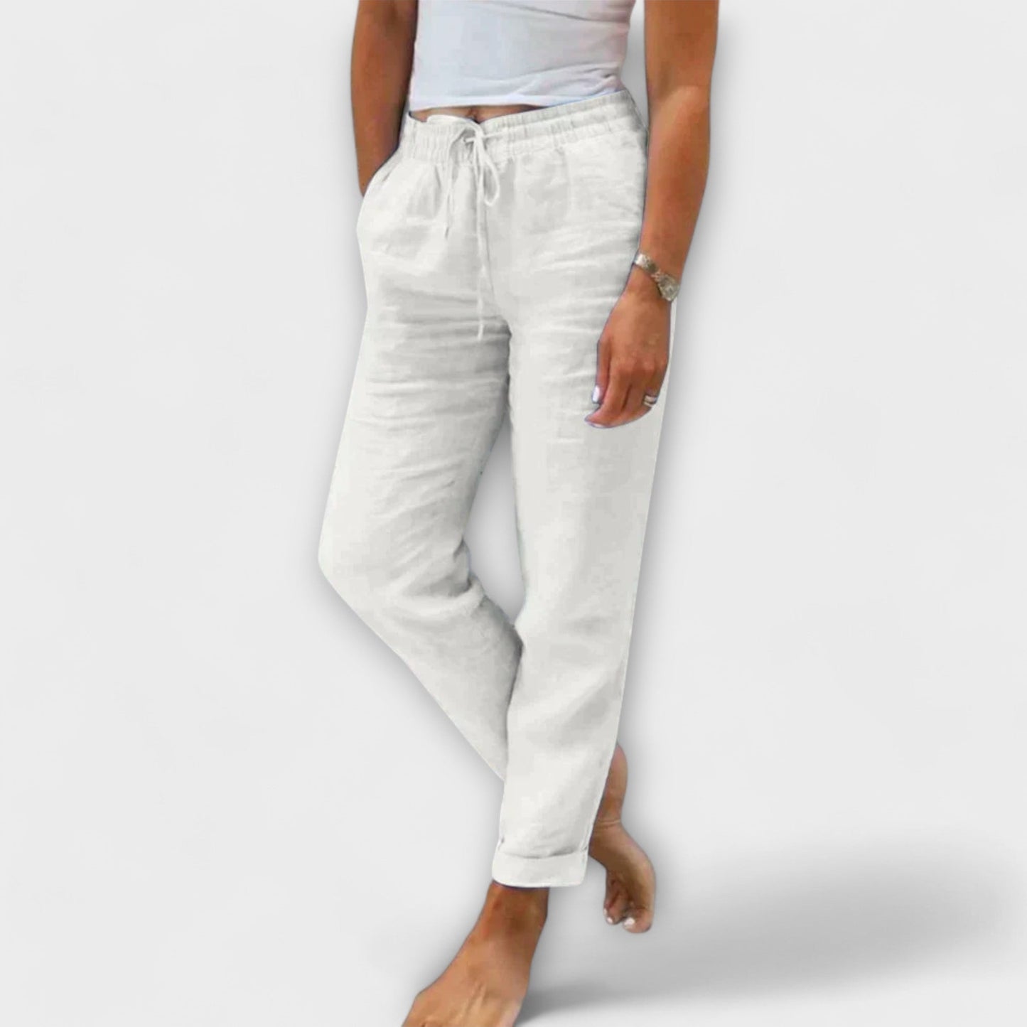 Steisy™  - Pantalón Ligero de Lino