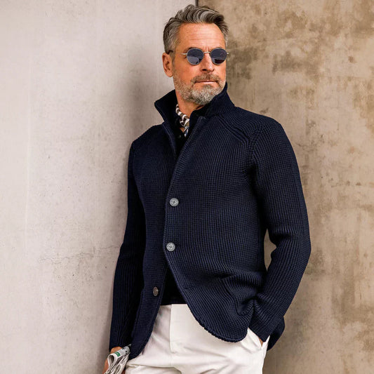 Simón™  | Cárdigan Elegante Masculino