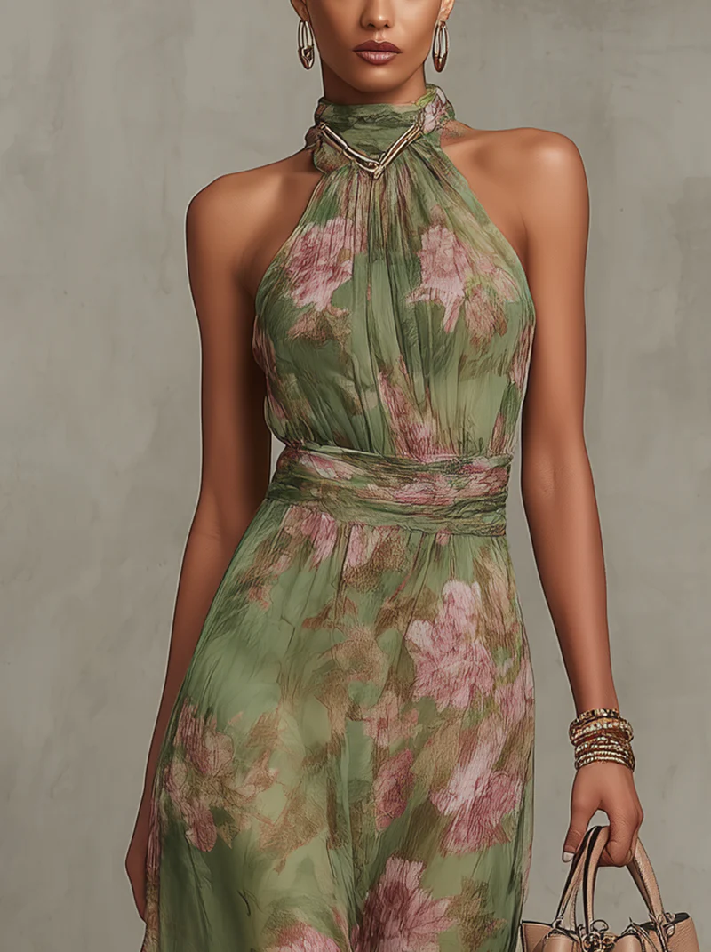 Gala™ | Elegante Vestido de Verano con Estampado Floral