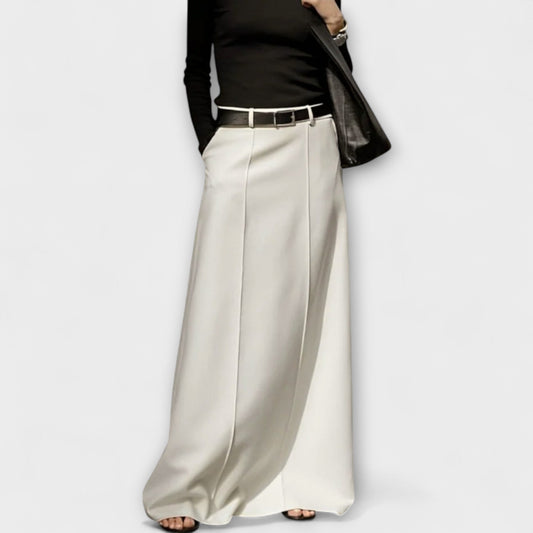 Emma™  - Falda de Linea H con Estilo Urbano Contemporáneo