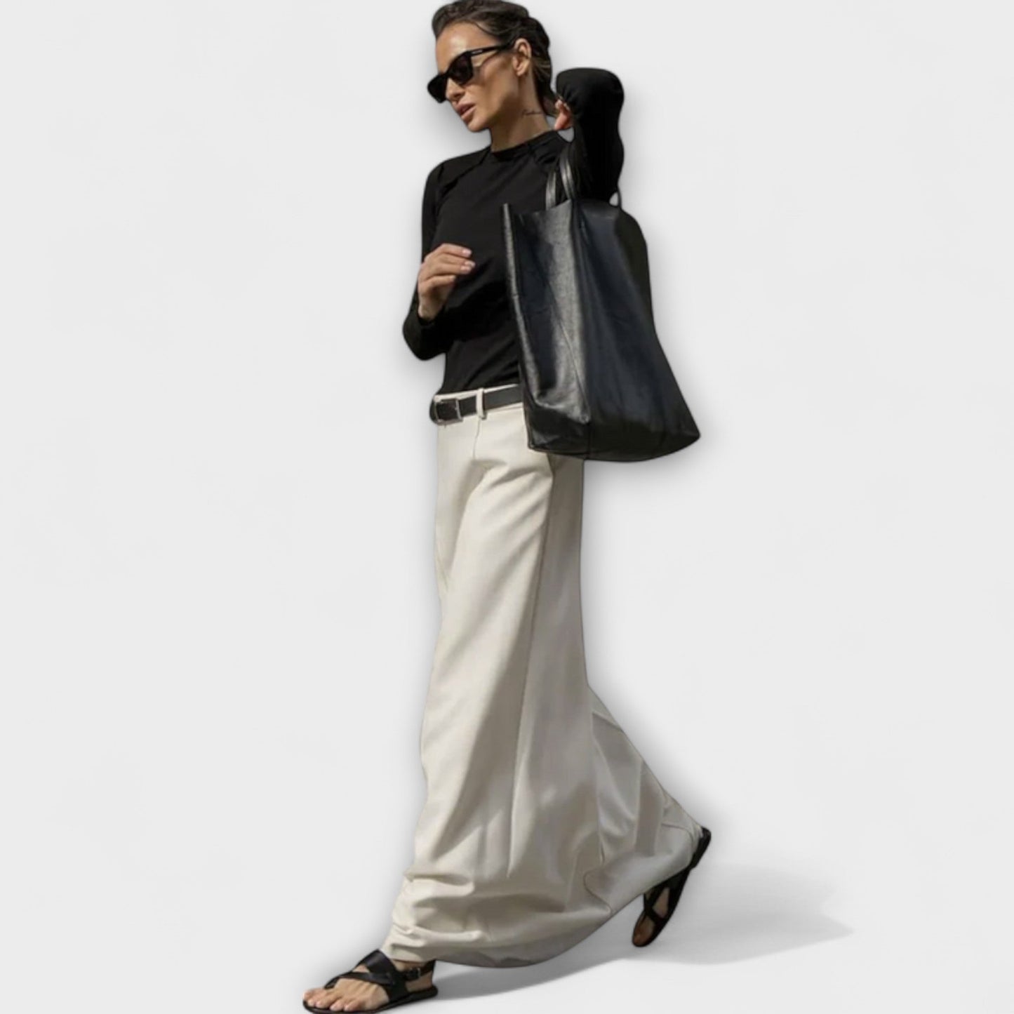 Emma™  - Falda de Linea H con Estilo Urbano Contemporáneo