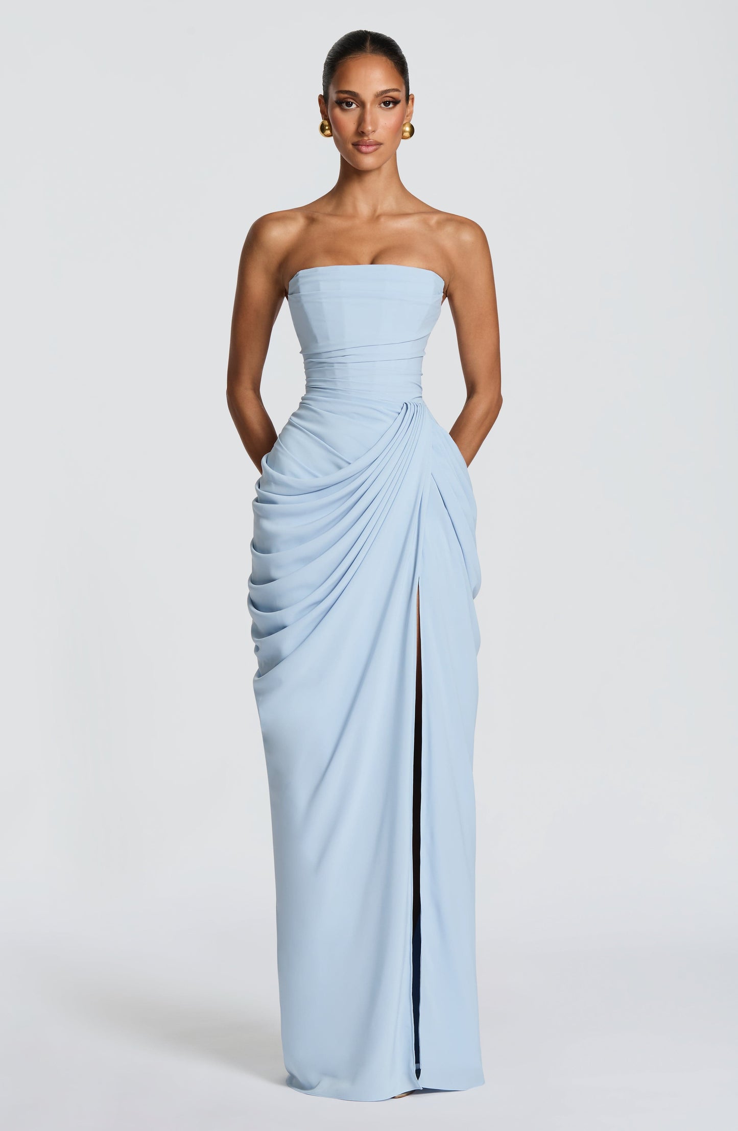Lucía™  | Vestido Maxi Abierto