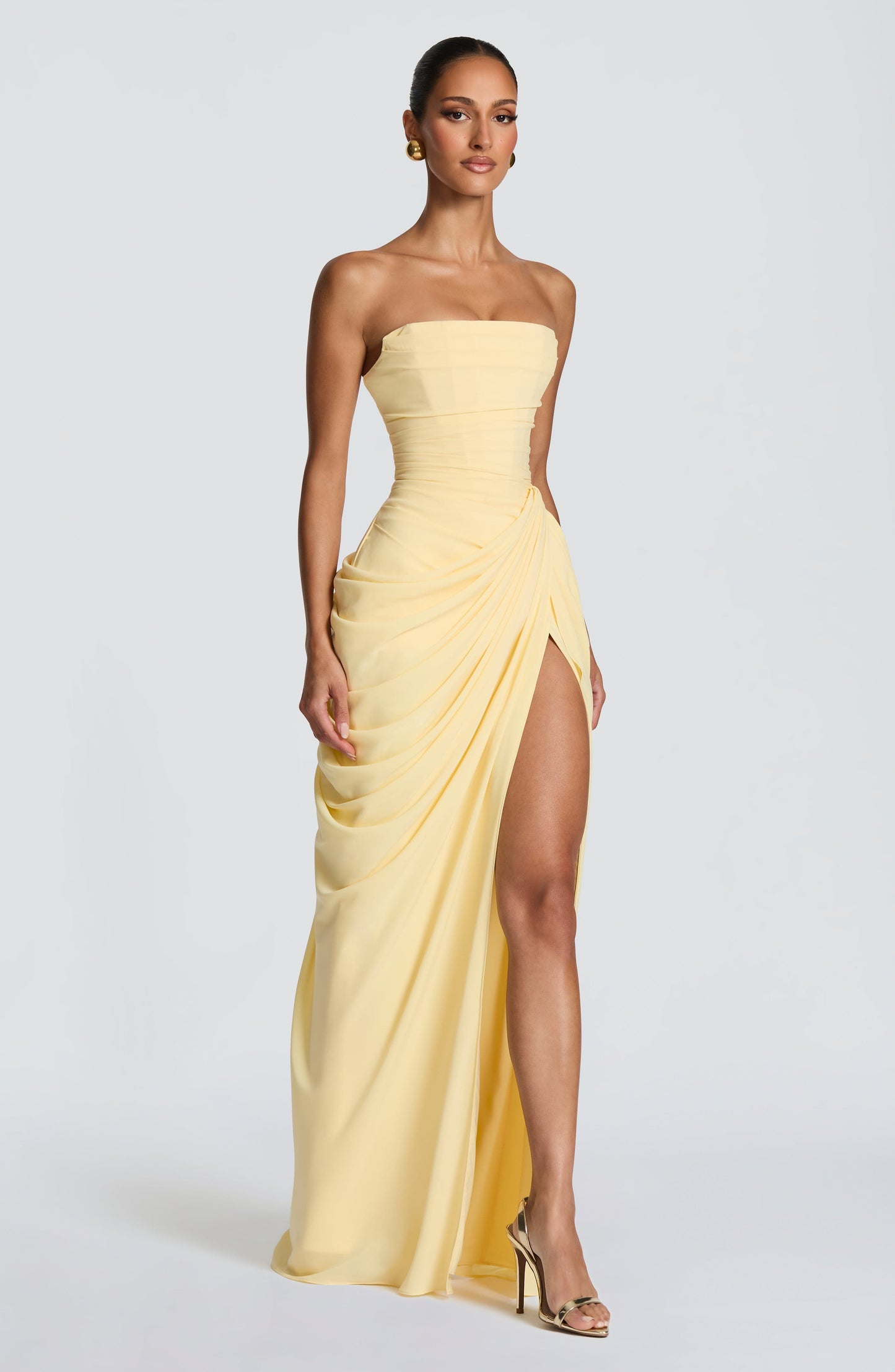 Lucía™  | Vestido Maxi Abierto