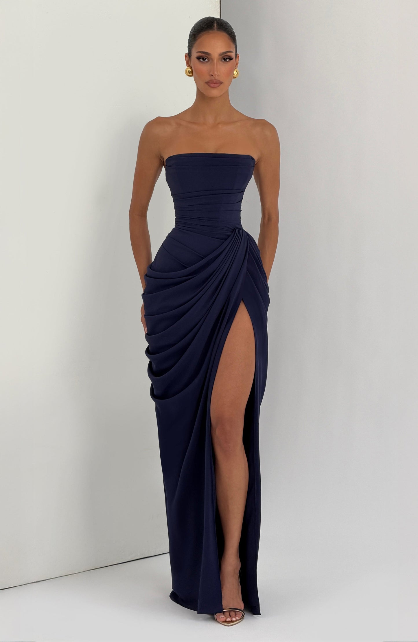 Lucía™  | Vestido Maxi Abierto