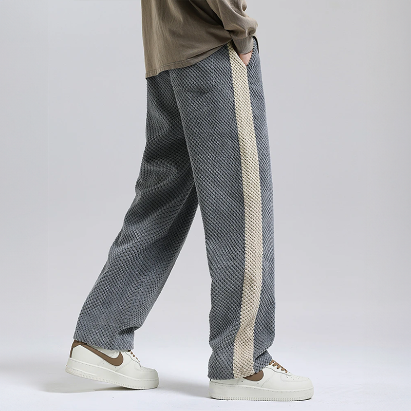 Elio™ | Pantalones de Chándal de Cordón con Patrón Gofre