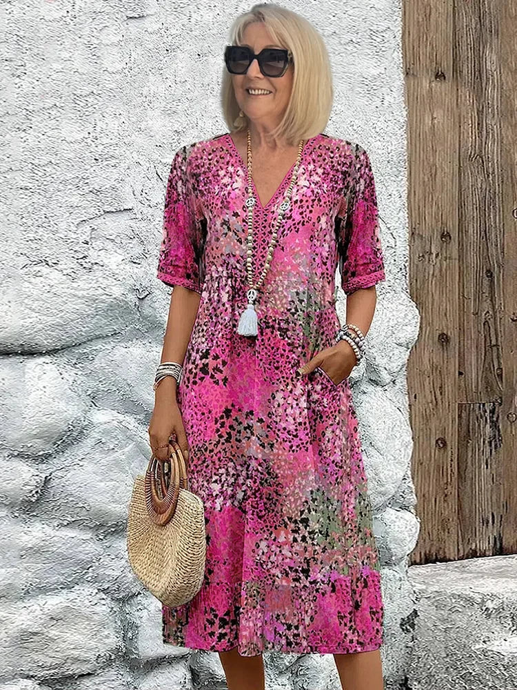 Lina™  | Vestido ligero con escote en V